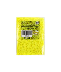 Fluorescent Yellow Paper Shreds 80g