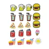 Food Shoe Charms 20pc