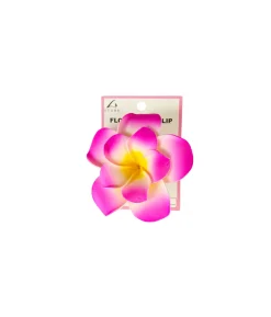 Frangipani Flower Hairclip 9cm assorted