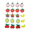 Fruits Shoe Charms 20pc