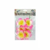 Fuchsia Yellow Frangipani 6cm 6pc