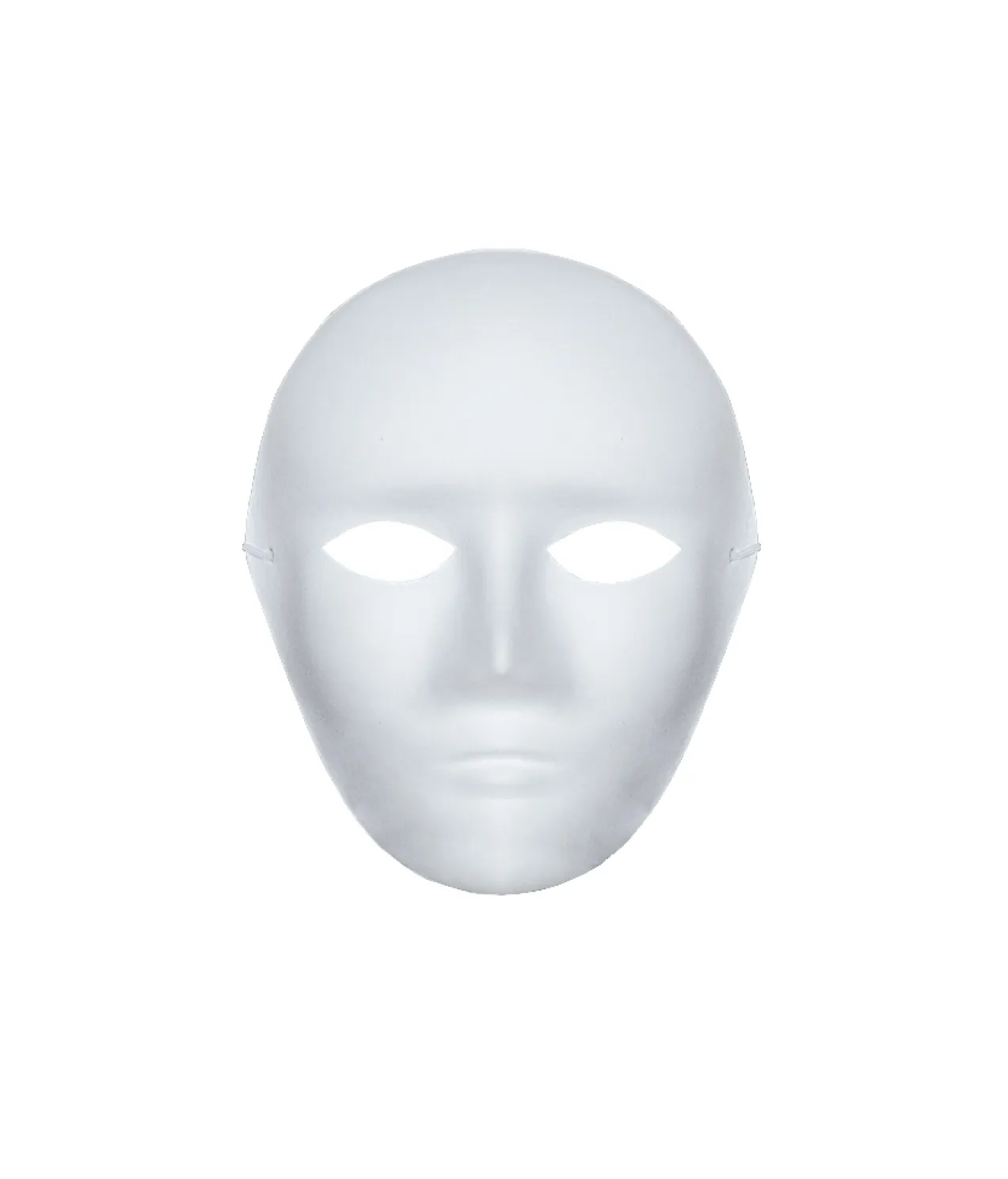 Full Face Paintable Paper Mask