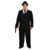 Gangster Black Adult XL