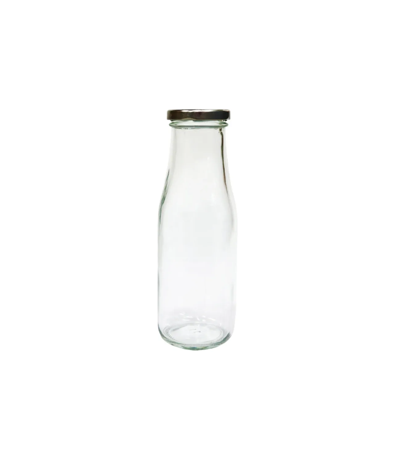 Glass Bottle With Tin Lid 400ml