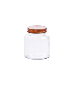 Glass Jar With Copper Lid 330ml