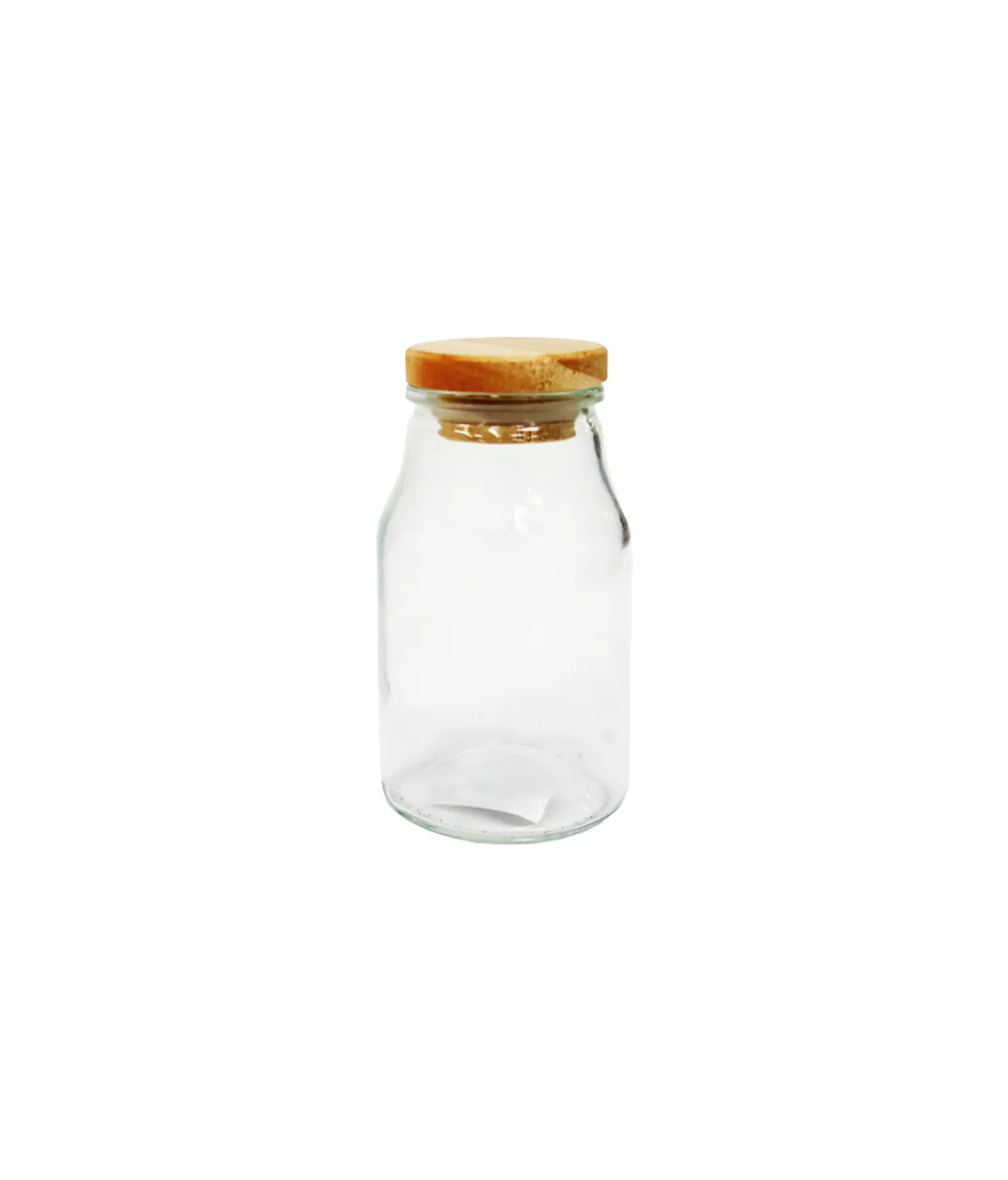 Glass Jar With Pine Lid