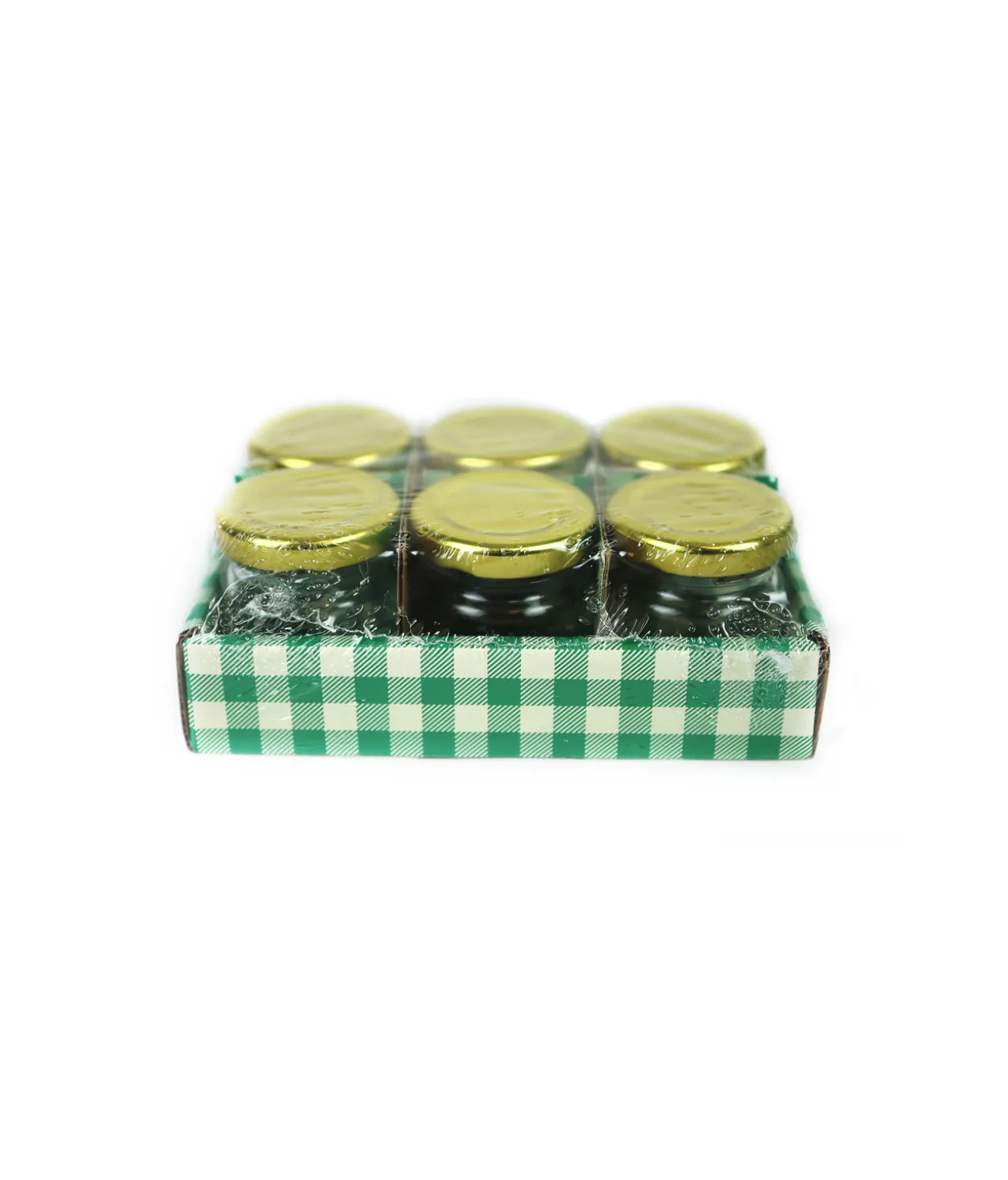 Glass Storage Jar with Gold Lid 30ml 6pk