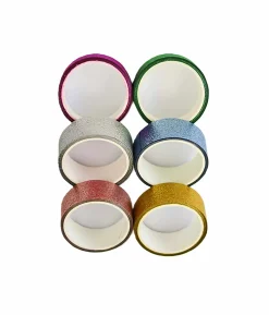 Glitter Colors Washi Tape 6pk