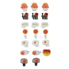Glow In the Dark Basketball Shoe Charms 20pc