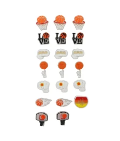 Glow In the Dark Basketball Shoe Charms 20pc