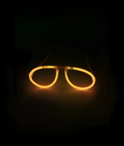 Glow In The Dark Roundeye Glasses Assorted 1pc