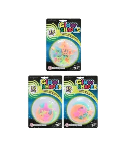 Glow In The Dark Shapes Assorted 15pcs