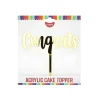 Gold Acrylic Congrats