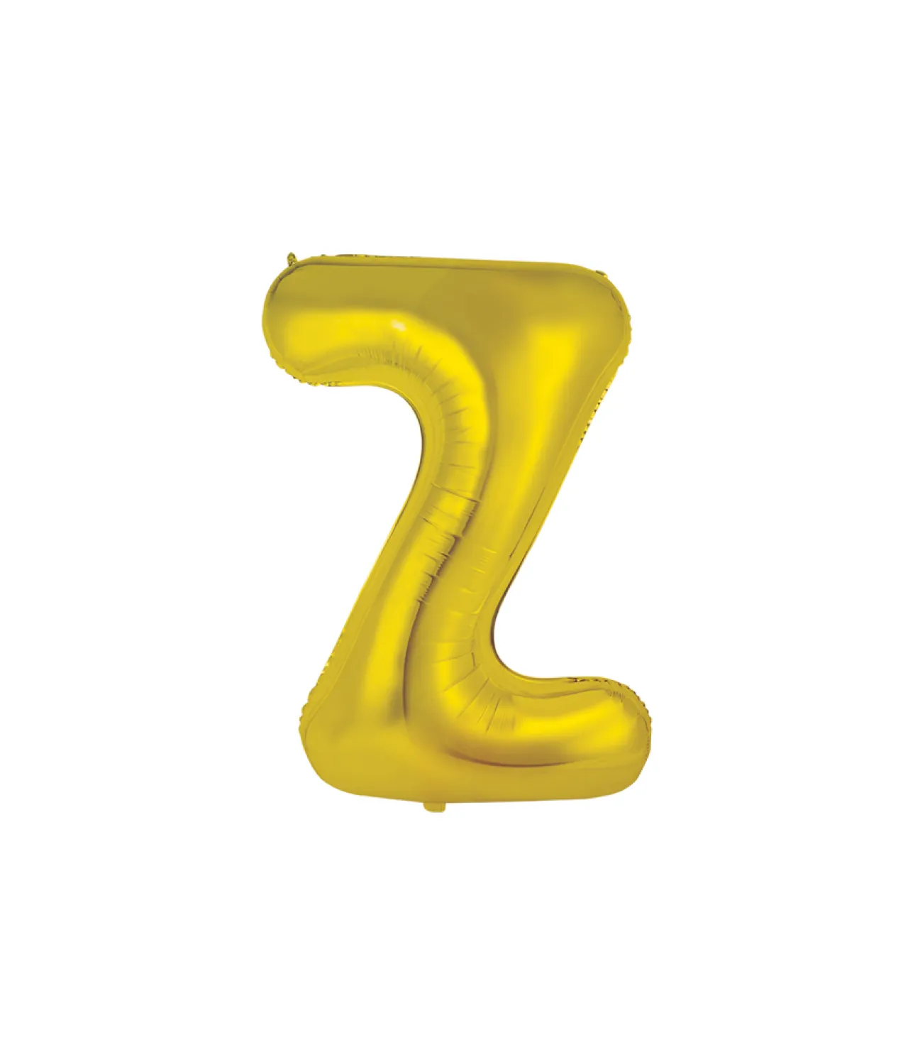 Gold Alphabet Foil Balloon Letter Z