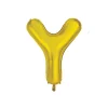 Gold Alphabet Foil Balloon Letter Y