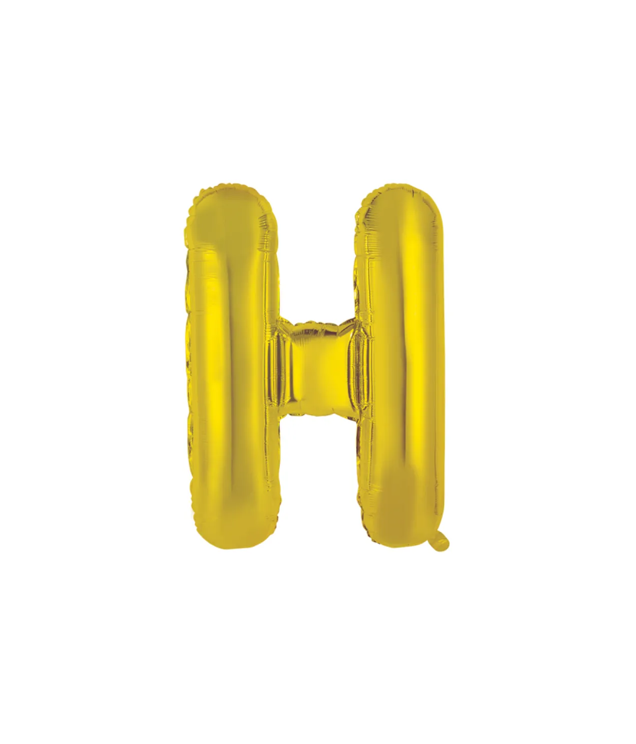 Gold Alphabet Foil Balloon Letter H