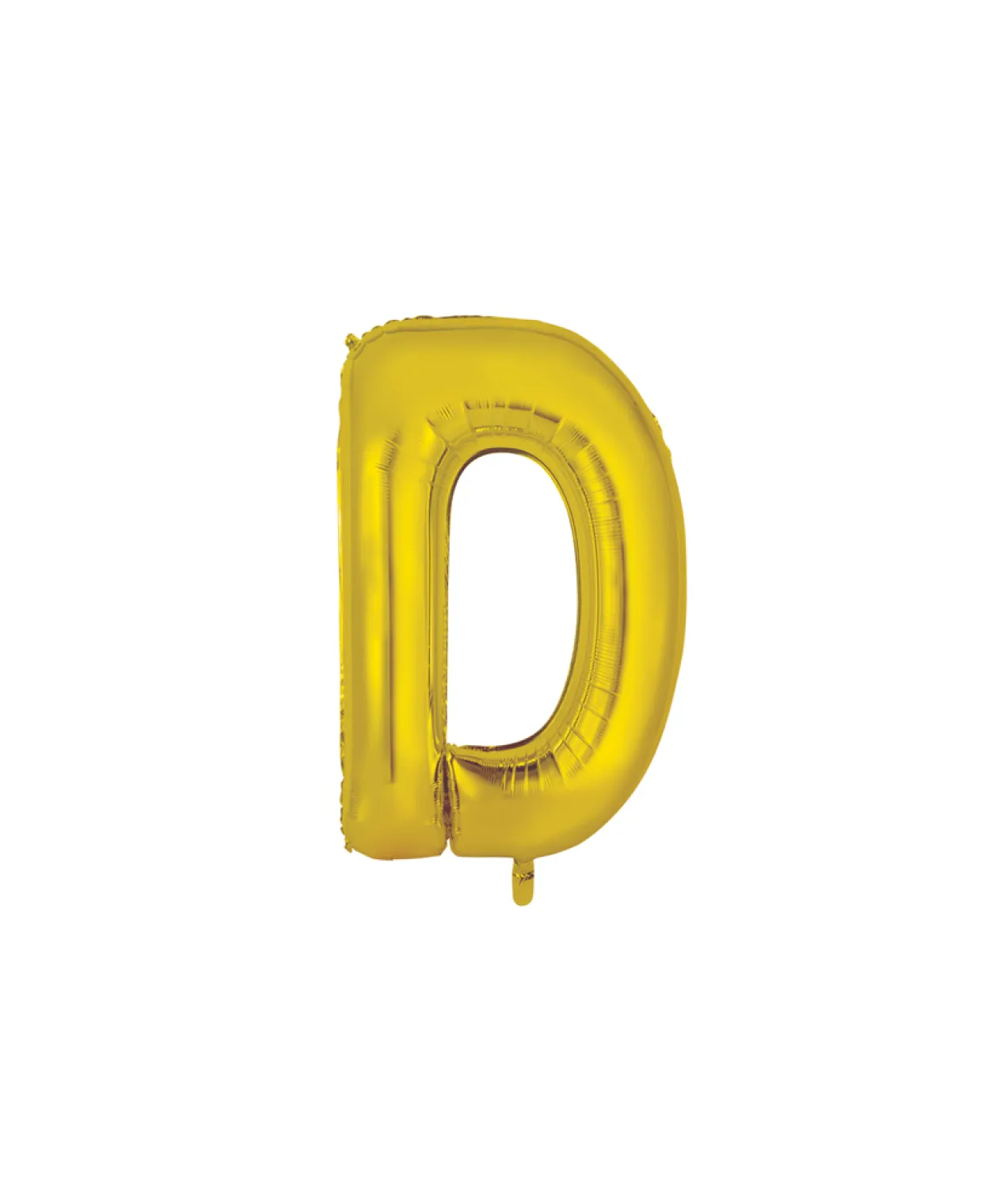Gold Alphabet Foil Balloon Letter D
