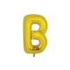 Gold Alphabet Foil Balloon Letter B