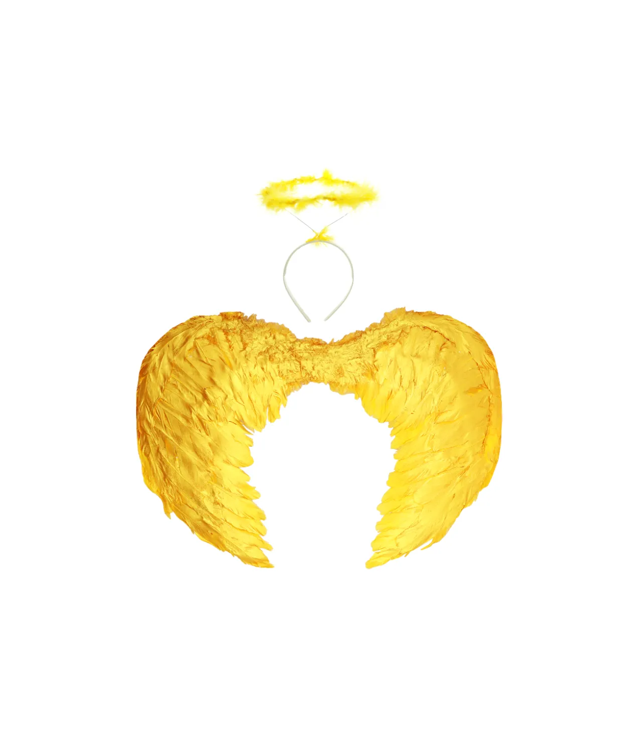 Gold Angel Wings & Headband 55cm