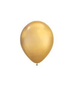 Gold Chrome Latex Balloons 5inch 50pk