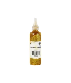 Gold Craft Glitter Glue 120ml