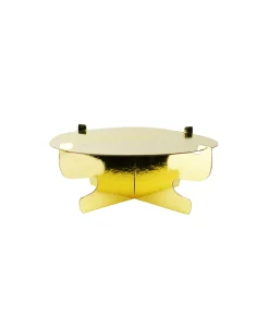 Gold Cupcake Single Tier Stand