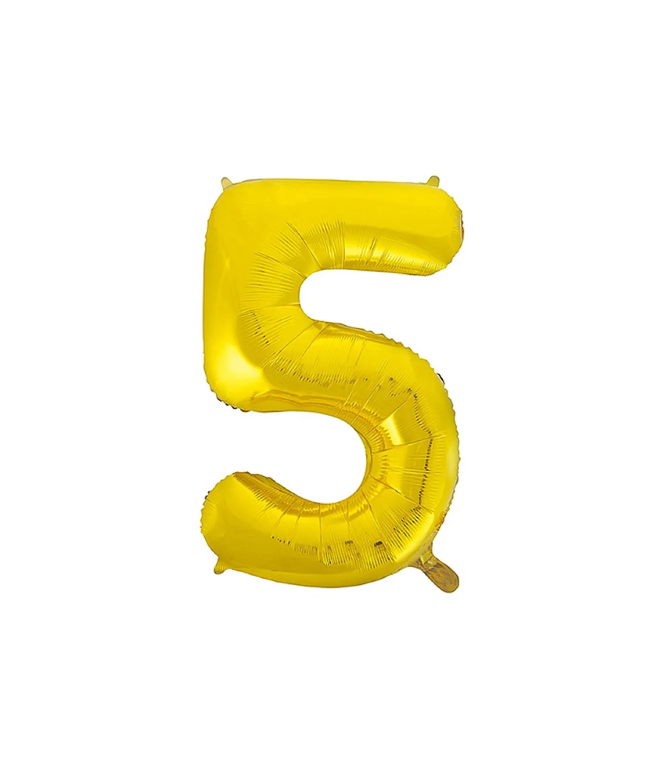 Gold Foil Number Balloon 5