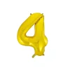 Gold Foil Number Balloon 4