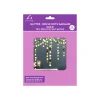 Gold Glitter Circle Garland 3pk