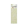 Gold Metallic Star Stickers 80pc