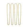 Gold Necklaces 4pk