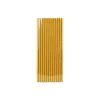 Gold Paper Straws 25pk