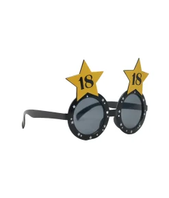 18 Gold Party Glasses