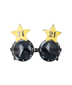 21 Gold Party Glasses