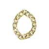 Gold Plastic Chain Bracelet