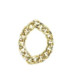 Gold Plastic Chain Bracelet