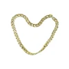 Gold Plastic Chain Necklace