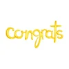 Gold Script Congrats