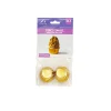 Gold Small Paper Cupcake Cups 75pcs