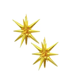 Gold Starburst 2pc 56cm