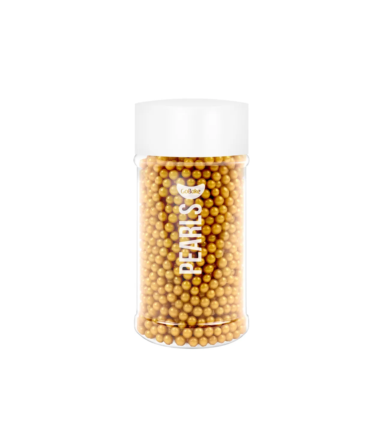 Gold Sugar Pearls 4mm 80g