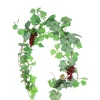 Grape Leaf Garland 170cm
