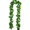 Grape Leaves Garland 255cm