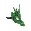Green Dragon Foam Half Mask
