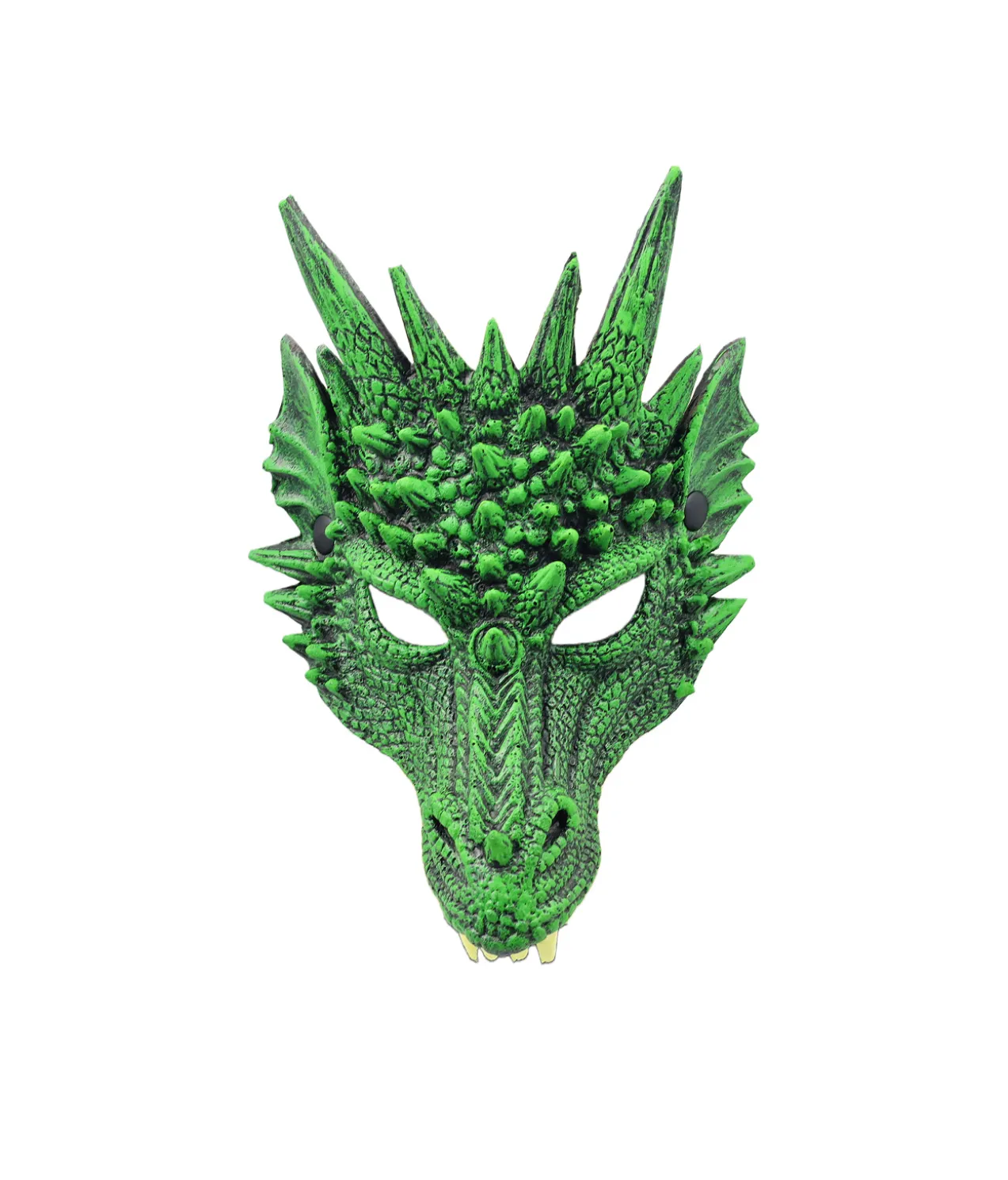 Green Dragon Foam Half Mask
