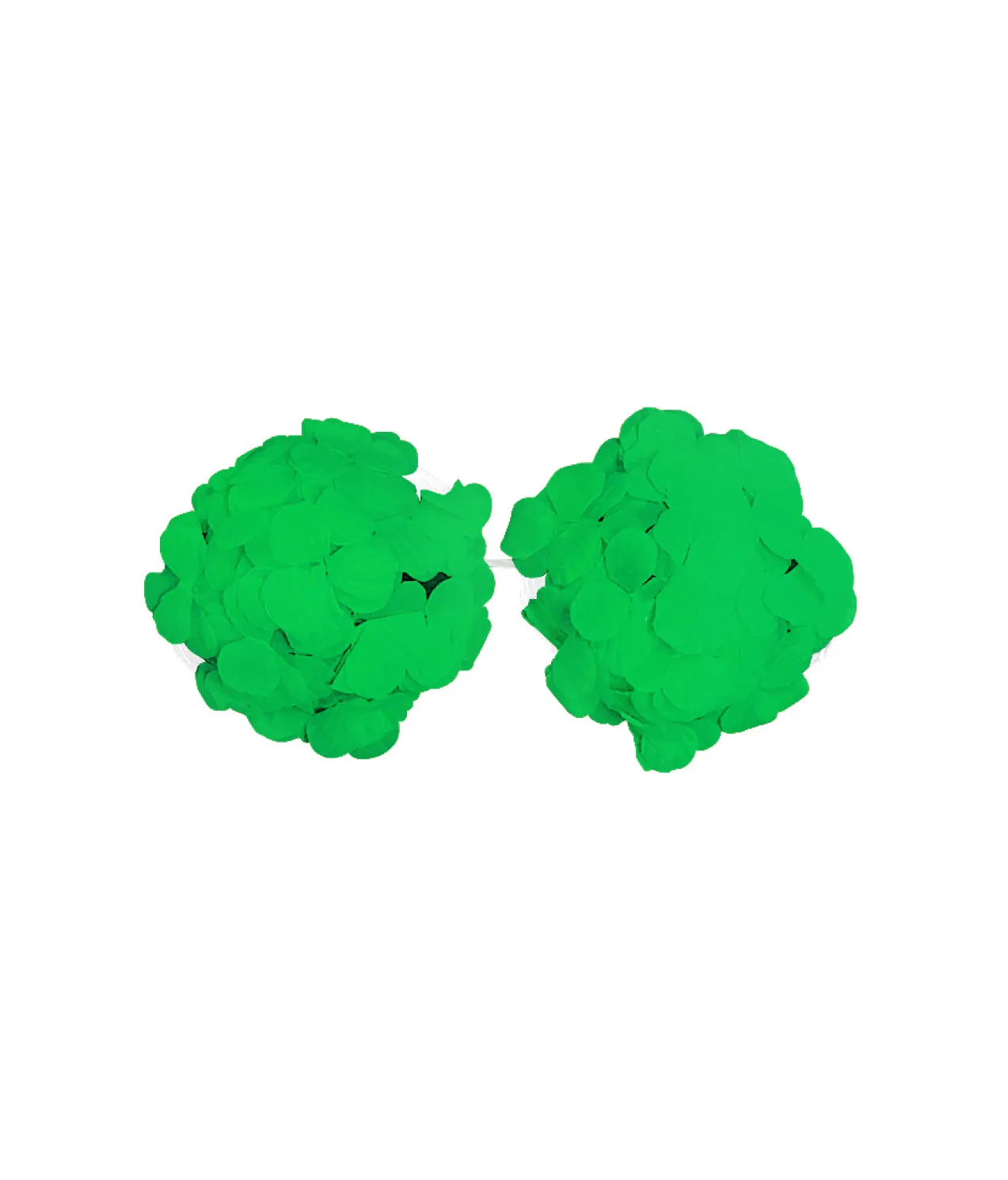 Green Flower Bra