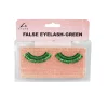 Green Foil Eyelash