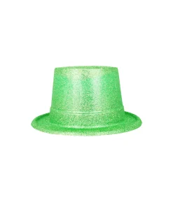Green Glitter Top Hat