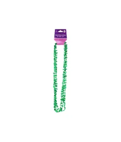 Green Happy Birthday Necklaces 78cm 3pk