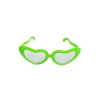 Green Heart Party Glasses 23 x 9cm